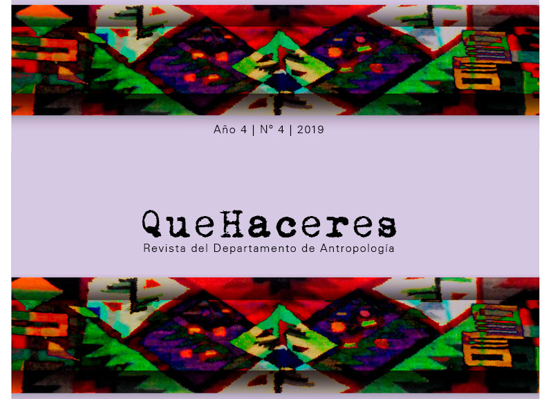 Tapa de Revista QueHacereres, Número 4, Año 2019. 